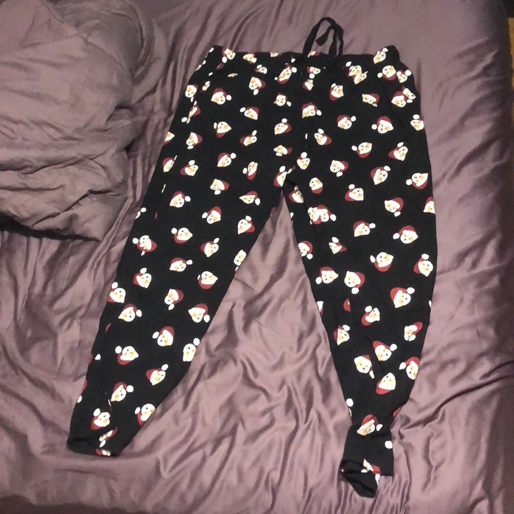 Corgi-covered Christmas Pajama Pants